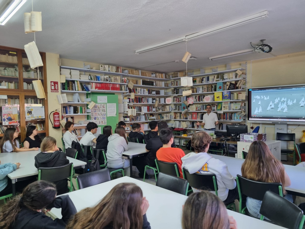 Navegando en ceñida